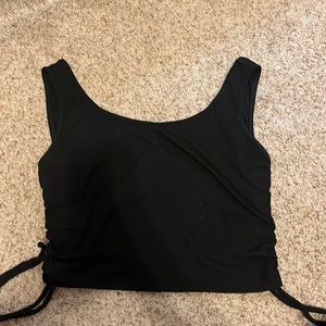 black tank with tie sides